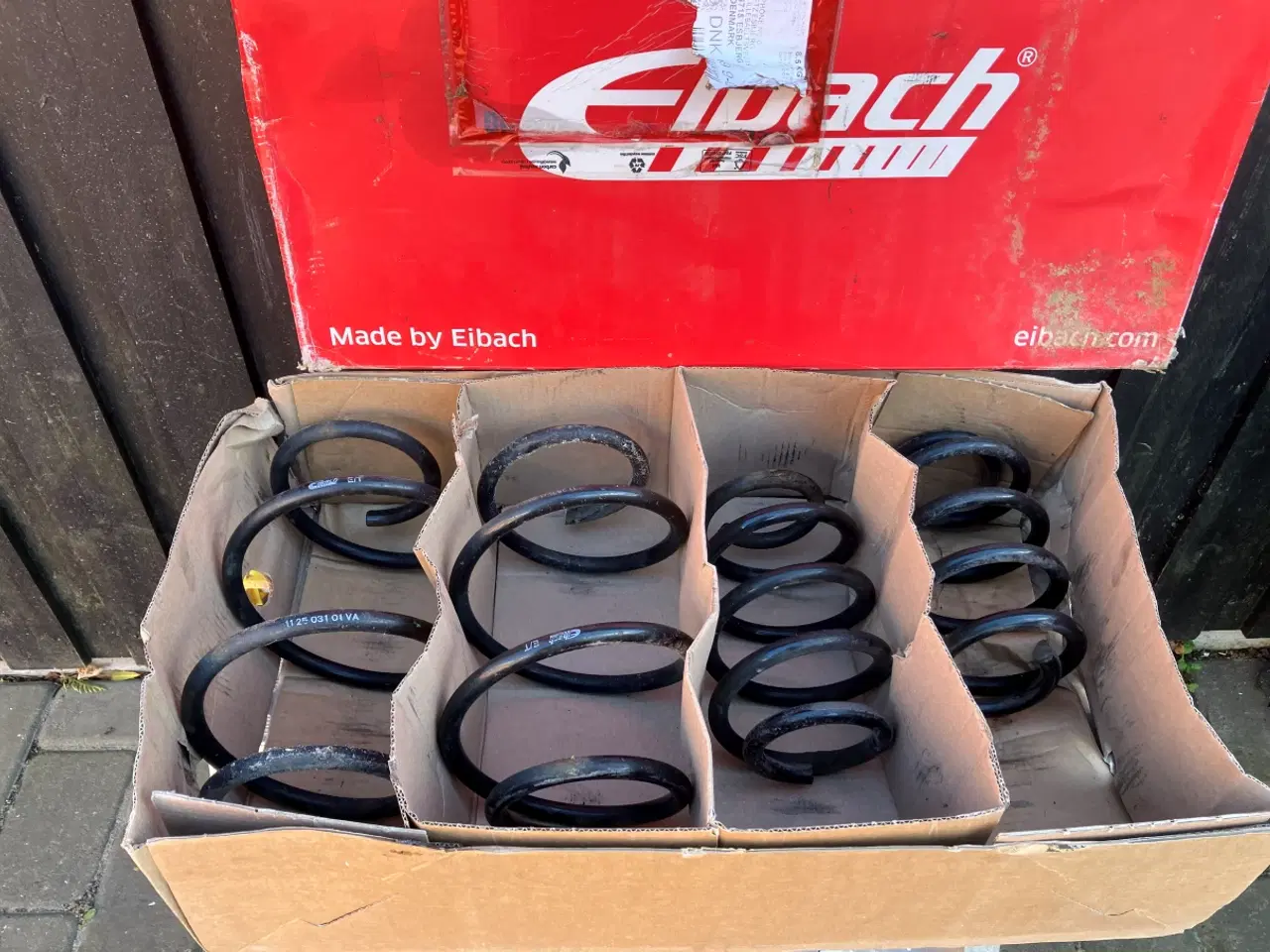 Billede 1 - Sænkningsfjedre sæt med alle 4 til MB 200B