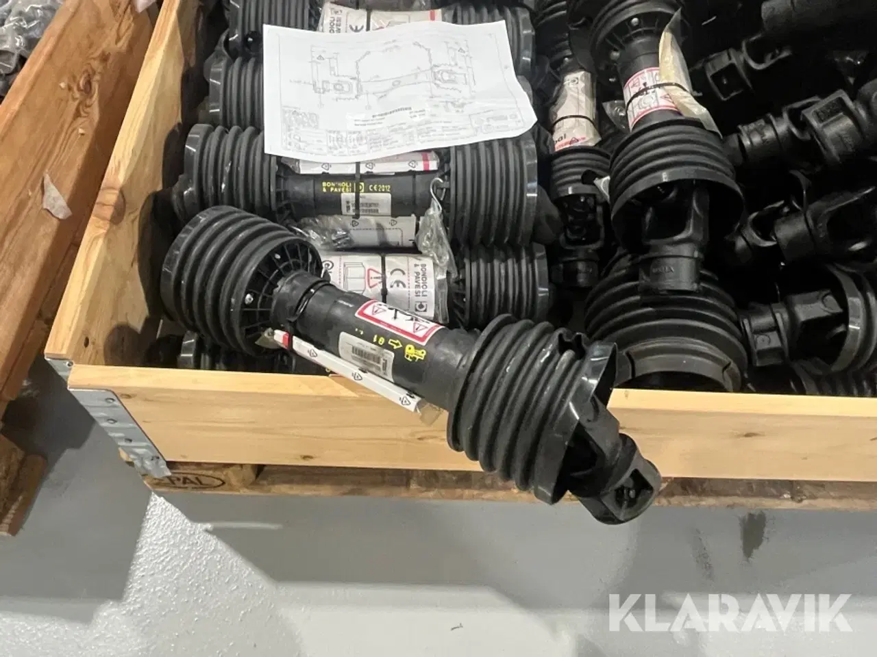 Billede 10 - PTO aksler og tilbehør Bondioli flere paller