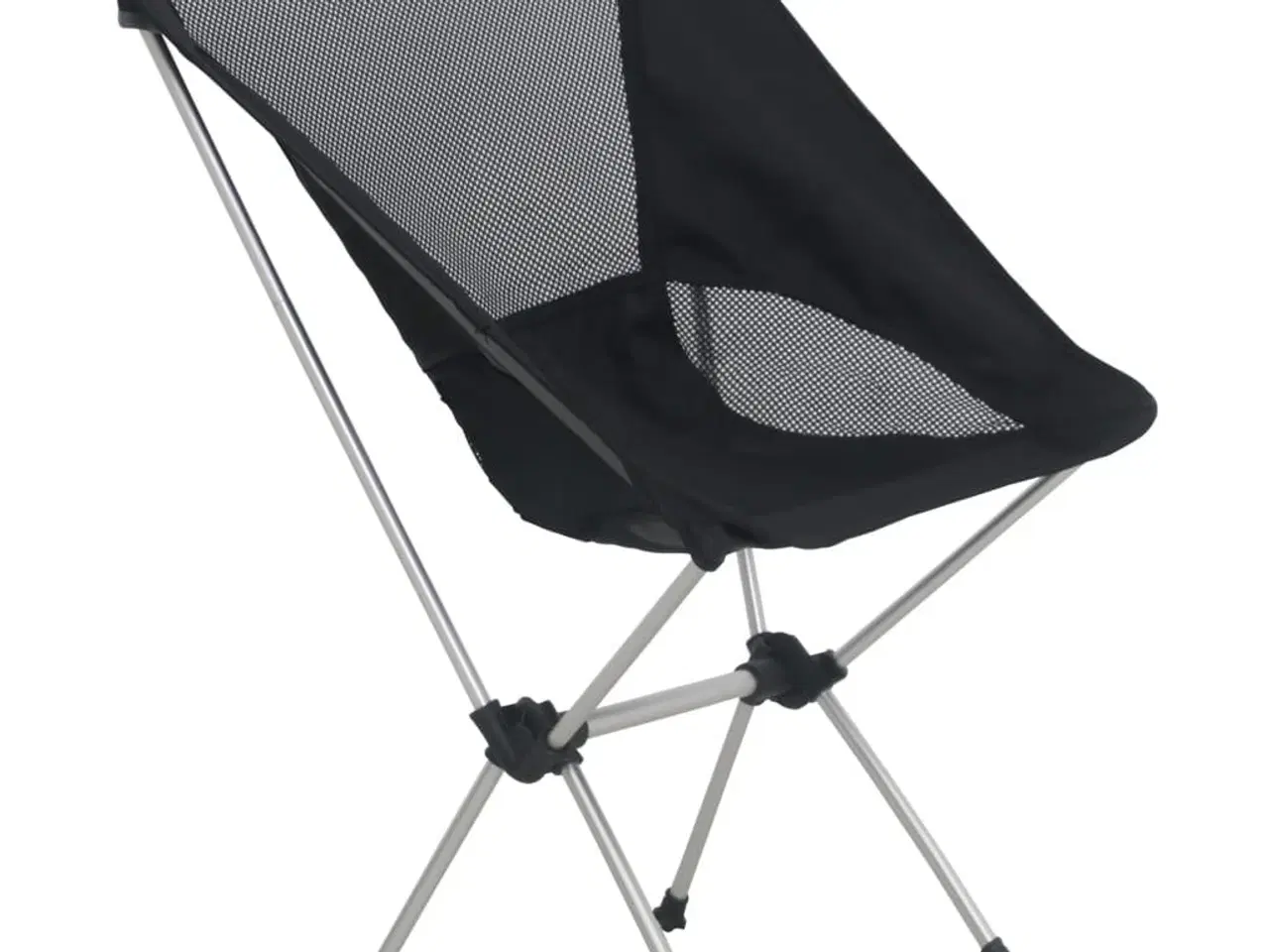 Billede 2 - Foldbare campingstole 2 stk. m. bæretaske 54x50x65 cm aluminium