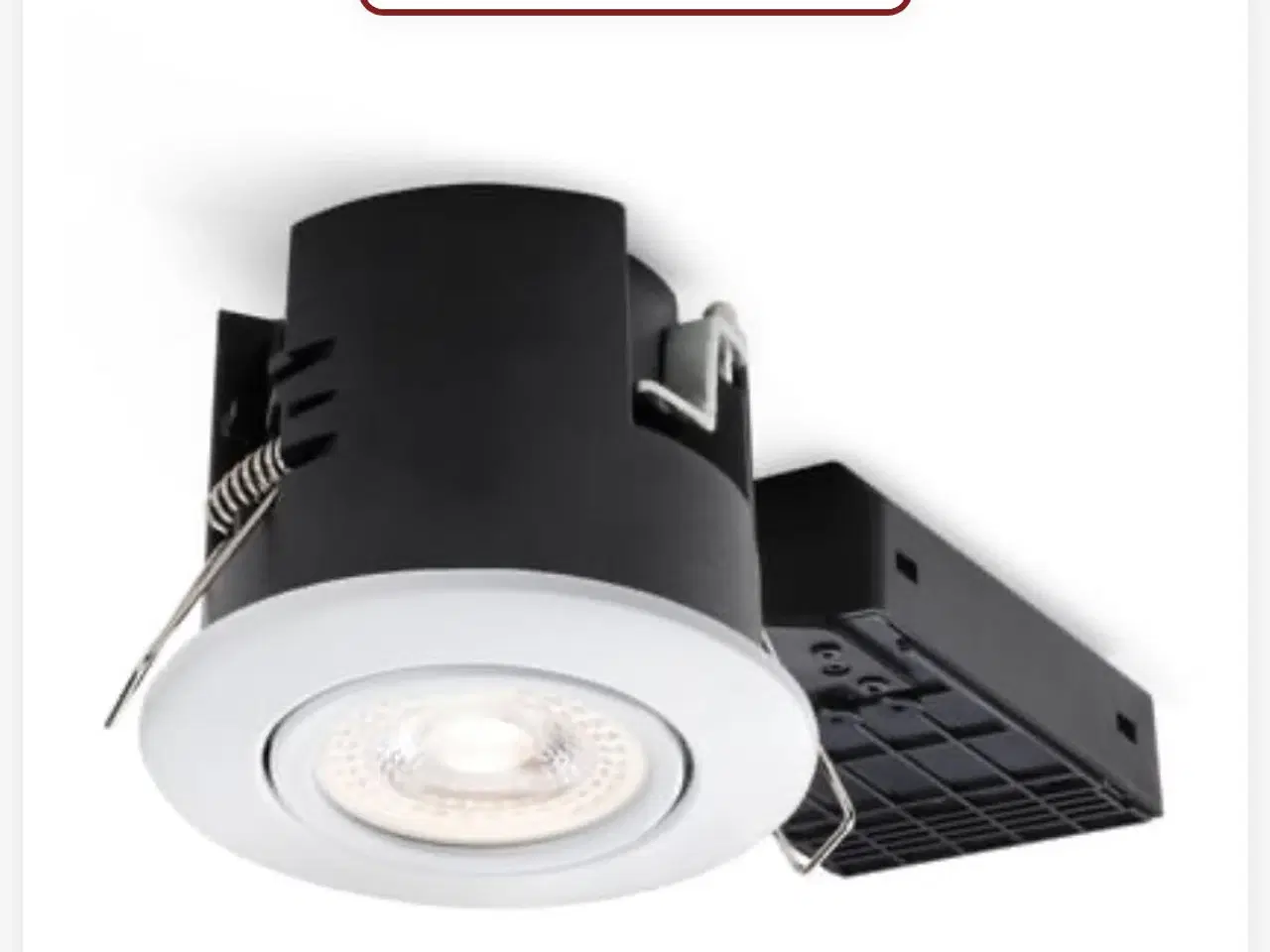 Billede 1 - Led uni install G2 hvid og rund 
