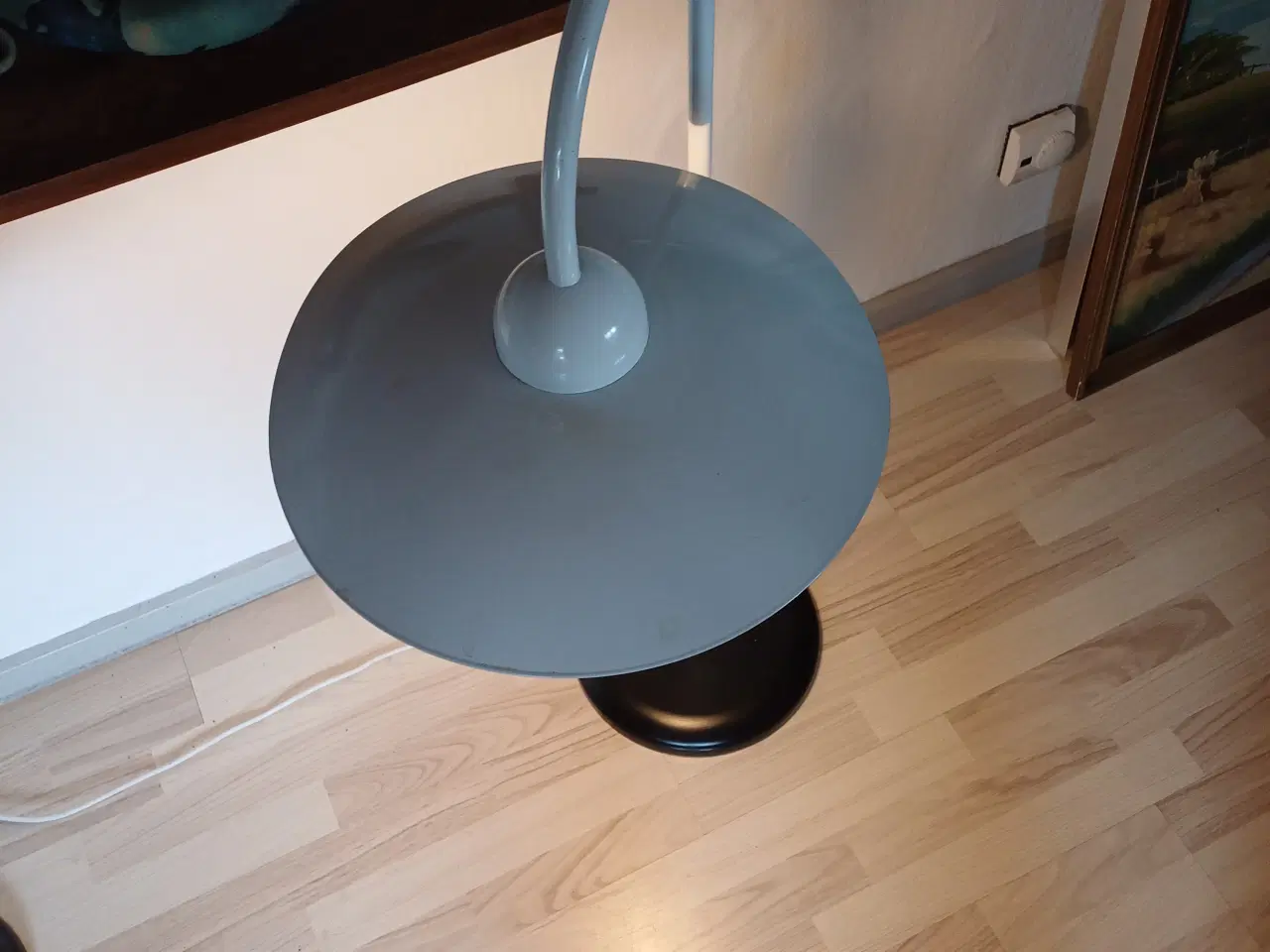 Billede 5 - Mini gulvlampe fra horn, 107 cm.