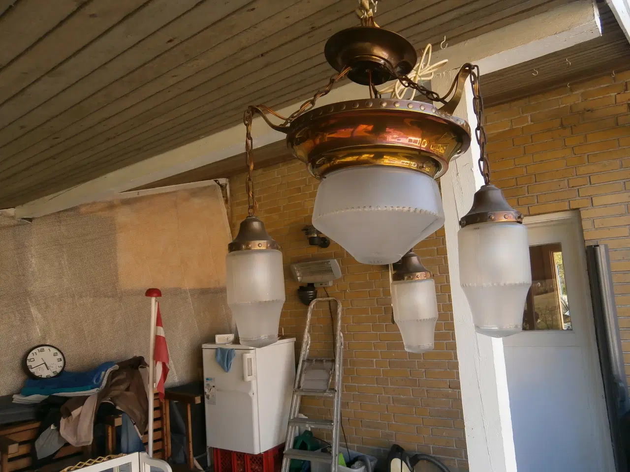Billede 1 - Antikke loftslamper