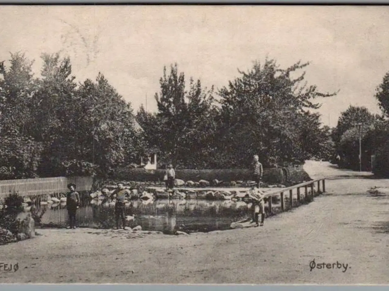 Billede 1 - Fejø - Østerby - Postkort - Brugt