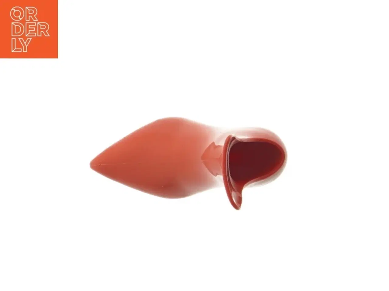 Billede 3 - Vintage Rød højhælet skohorn (str. 19 cm)