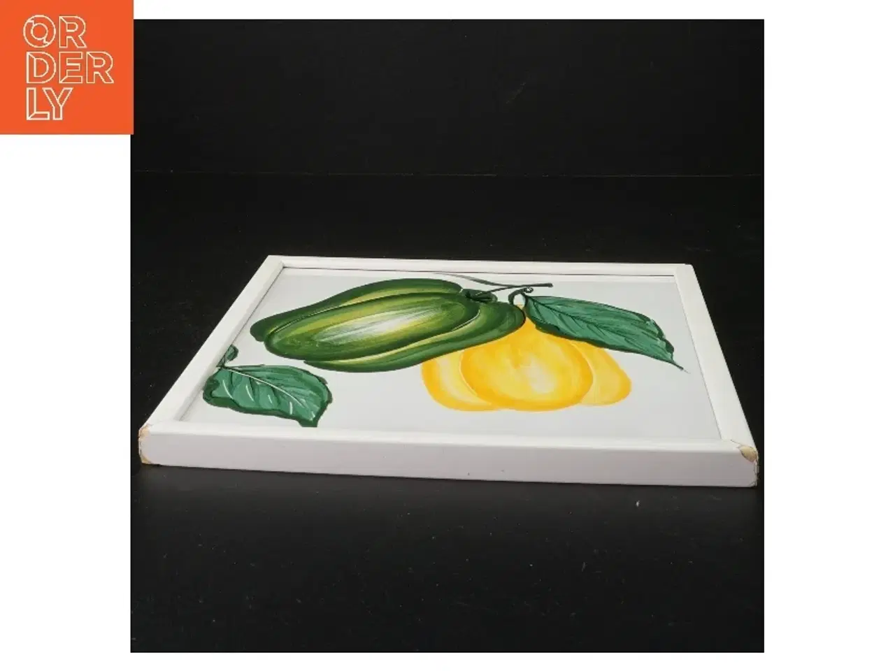 Billede 2 - Indrammet maleri af grøntsager