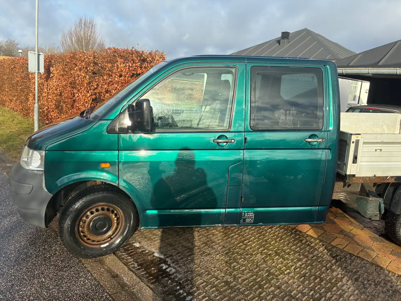 Billede 4 - Transporter 2,5tdi dB kabine, lad 4x4 nysynet