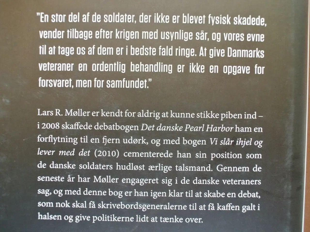 Billede 4 - veteraner - en kamp i civil, af lars r. møller