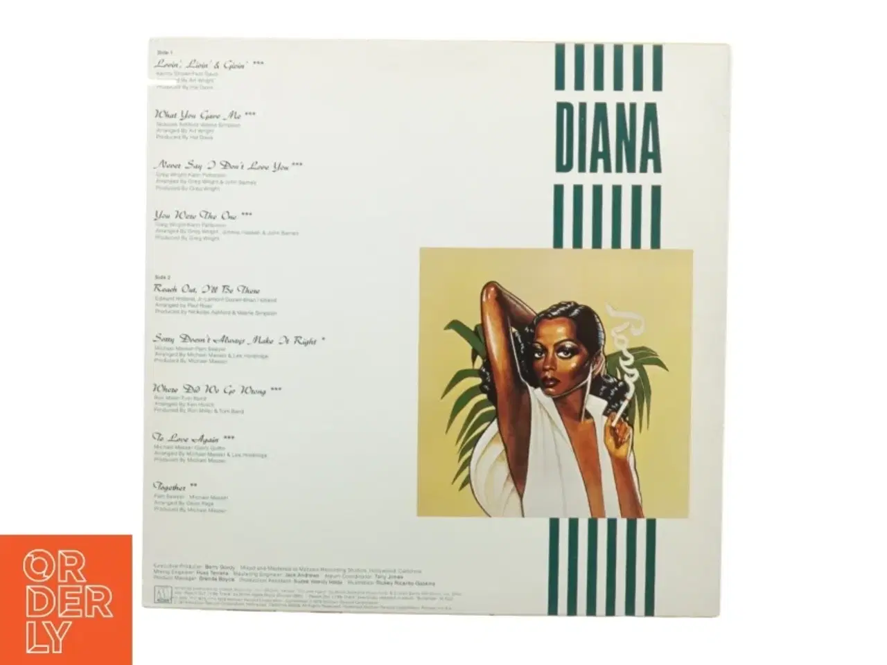 Billede 2 - Diana Ross - Ross (LP) fra Motown (str. 30 cm)