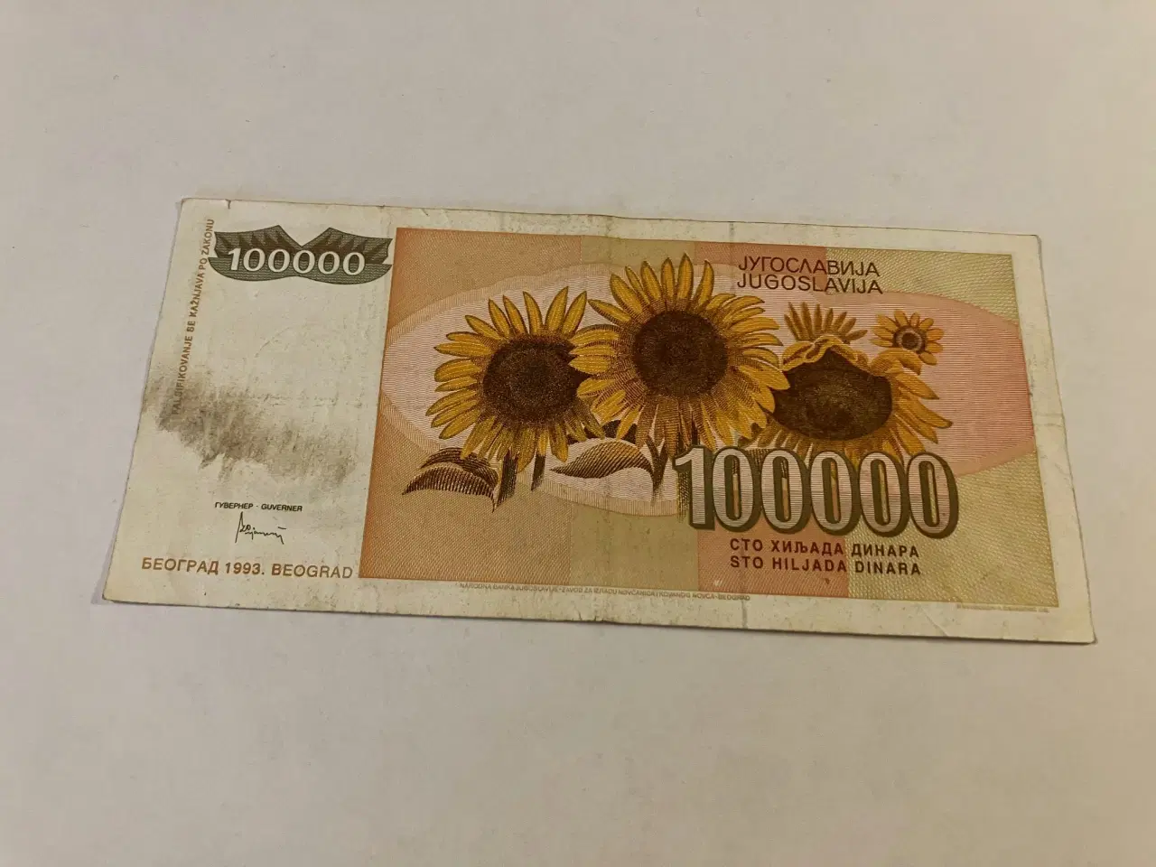 Billede 2 - 100000 Dinara Jugoslavia