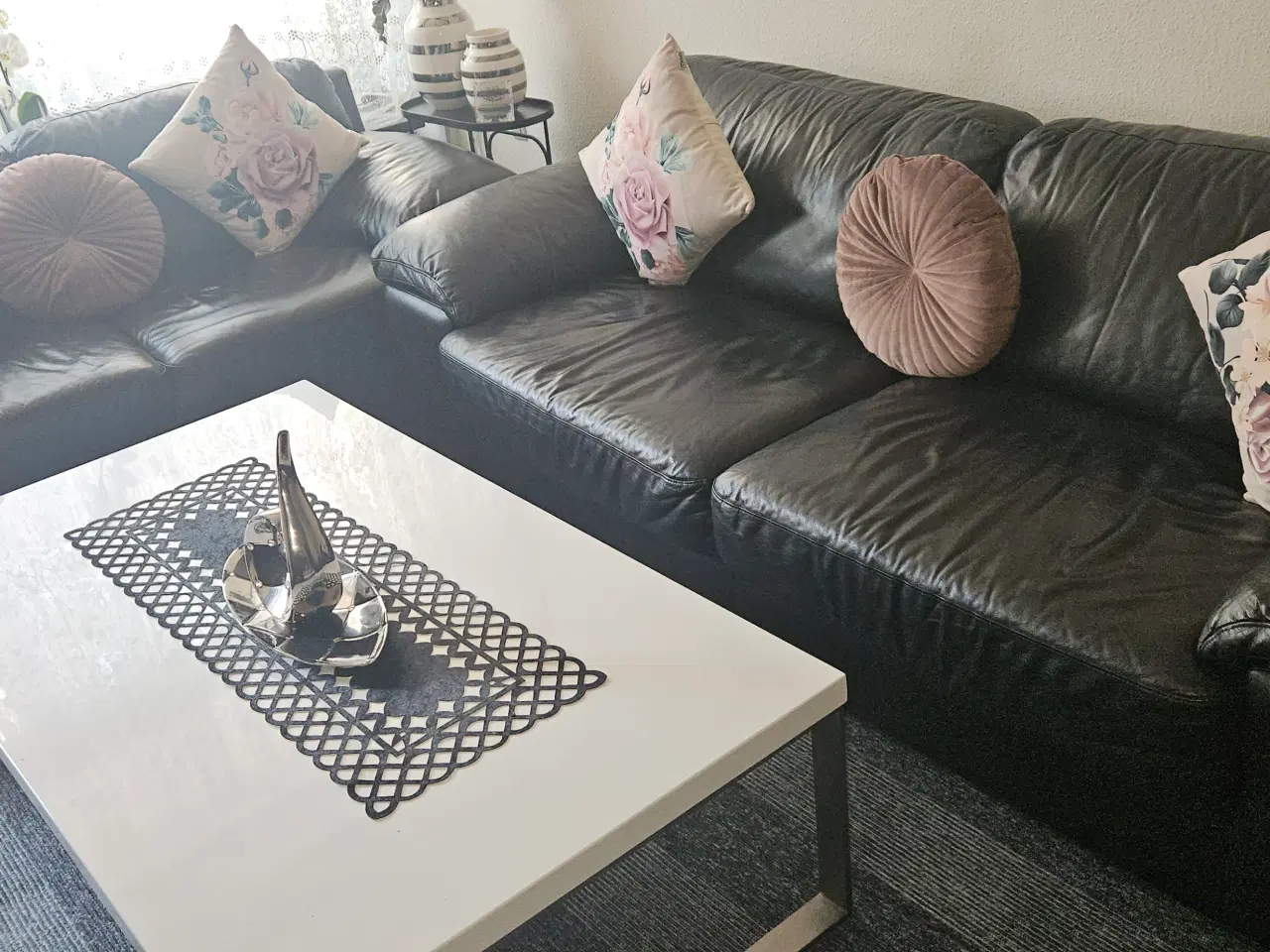 Billede 4 - Ægte læder sofa 