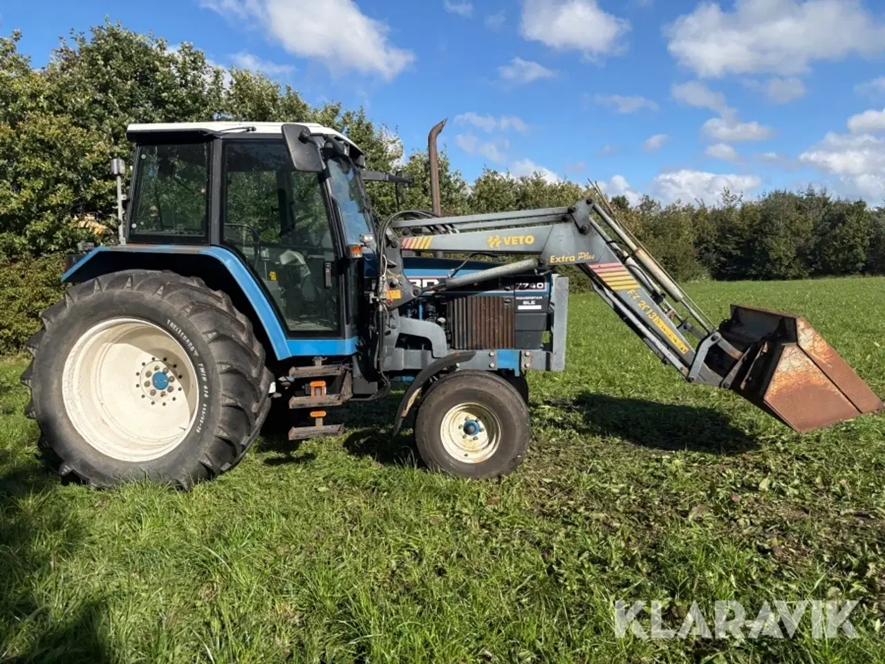 Billede 4 - Veterantraktor Ford 7740 med powershift