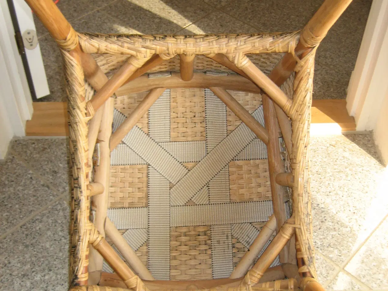 Billede 8 - Flet stol i Bambus Meget Speciel