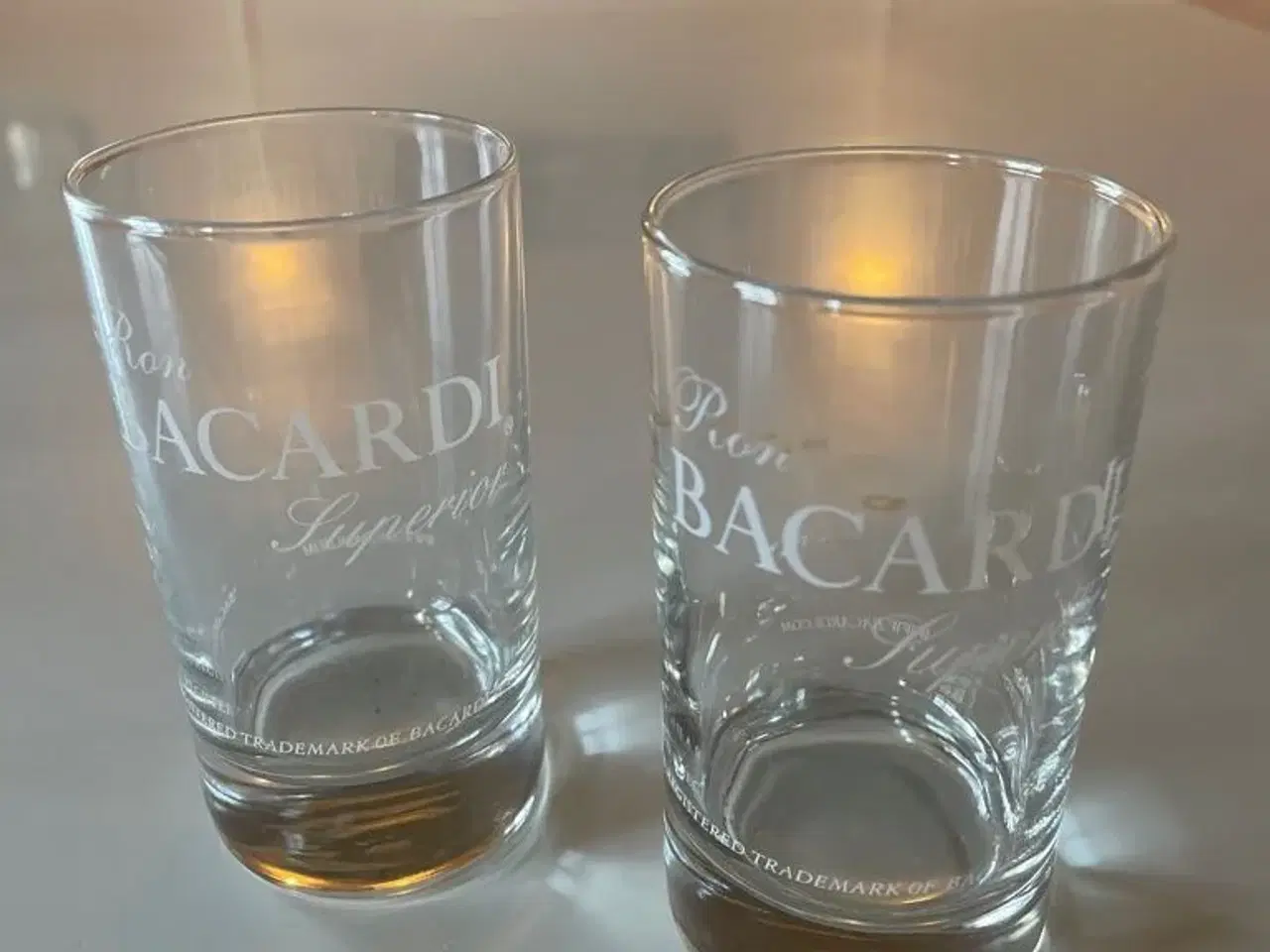 Billede 1 - Bacardi sjus glas.