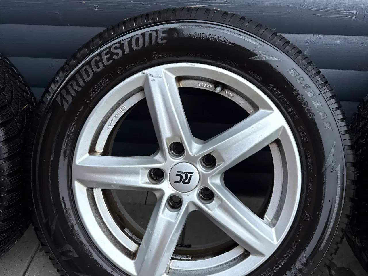 Billede 4 - 16” 5x112 alufælge til Mercedes & Vw med Bridgesto