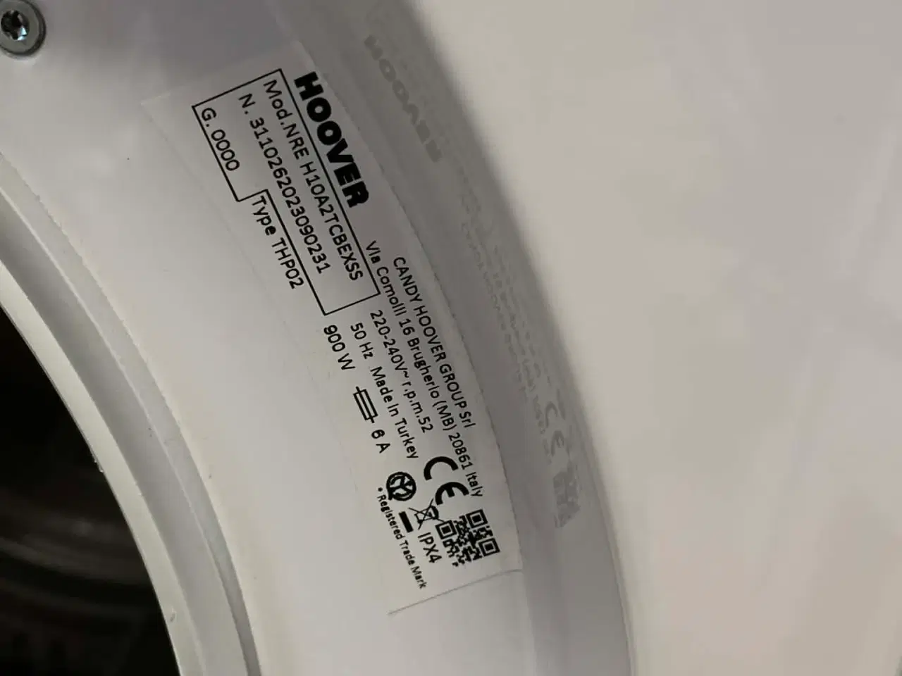 Billede 2 - Hover tørretumbler 10 kg 