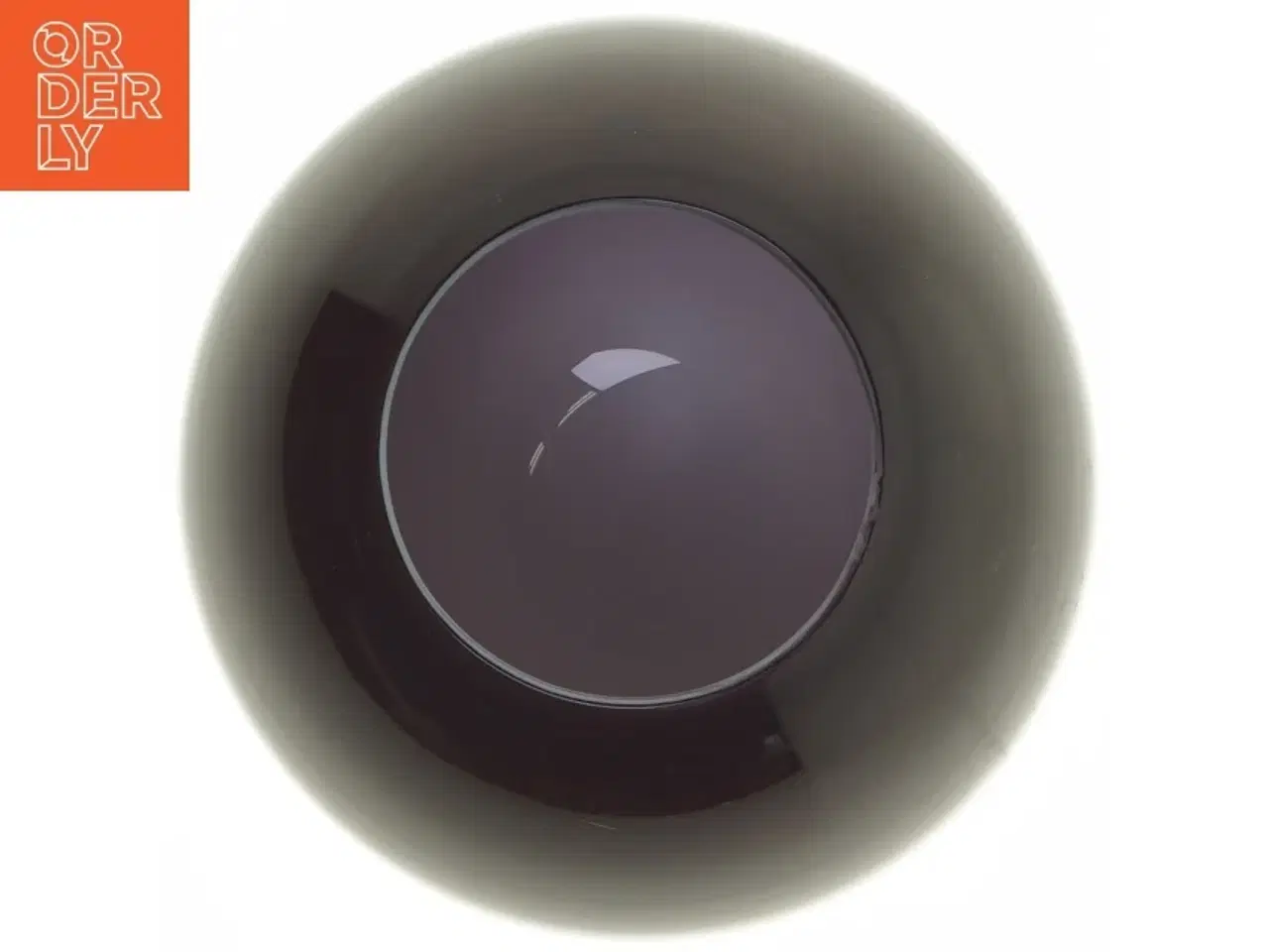 Billede 4 - Mørk vase i glas (str. 20x14 cm)