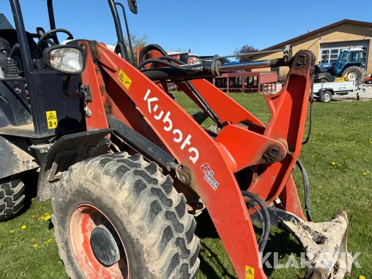 Billede 12 - Læssemaskine Kubota R070