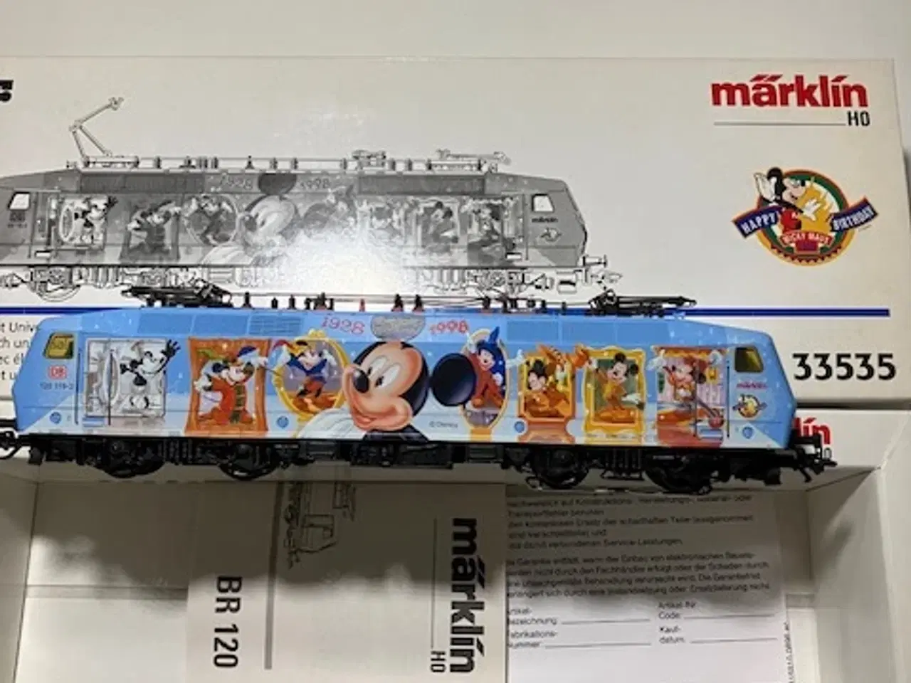 Billede 1 - Marklin 33535 Delta dig lok Mickey Mouse Let Brugt