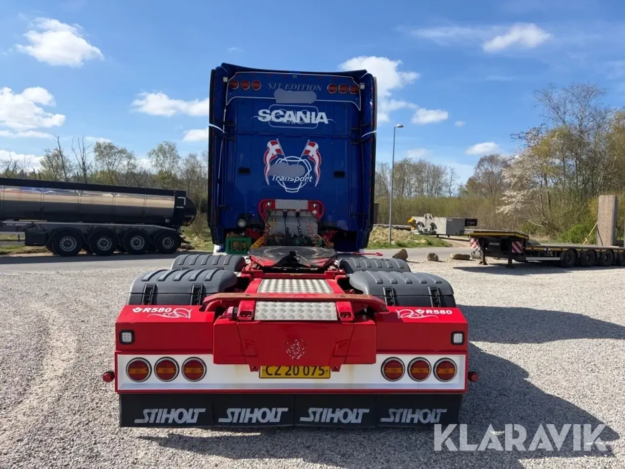 Billede 4 - Lastbil Scania R580 trækker