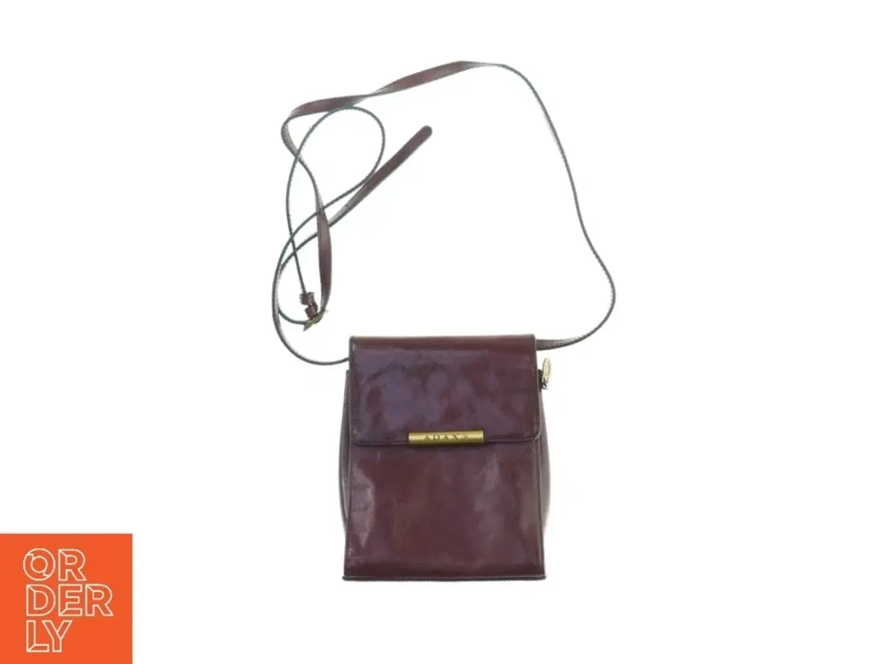 Billede 1 - Vintage Læder Skulder Crossbody taske fra Adax (str. 20 x 18 cm)