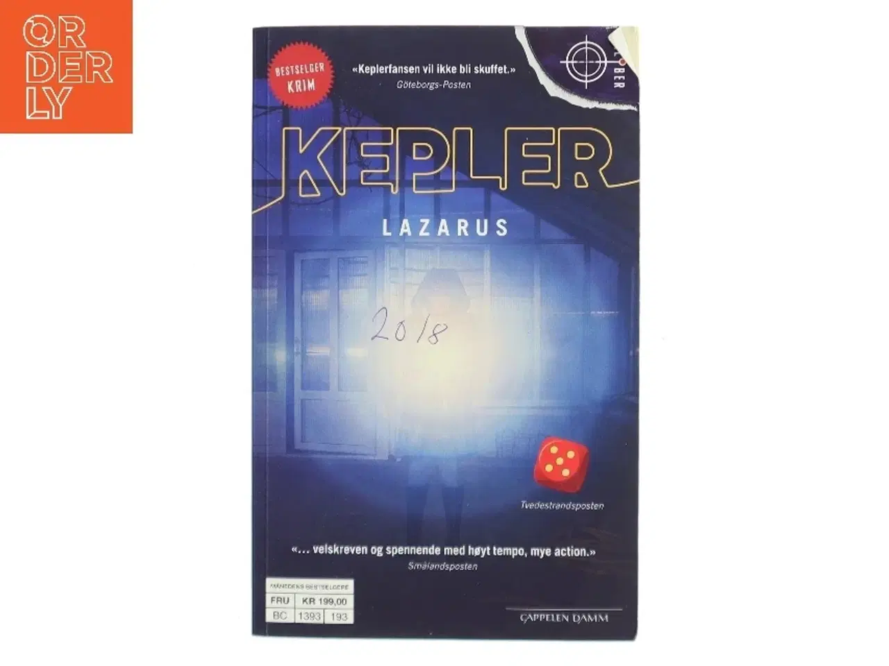 Billede 1 - Lazarus af Lars Kepler (Bog)