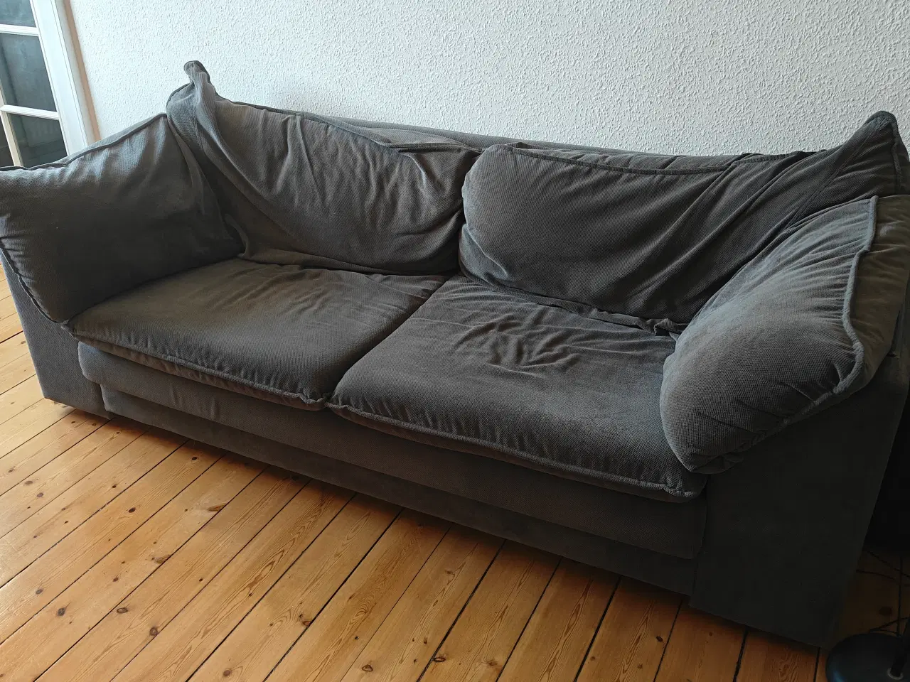 Billede 2 - Sofa, 3 pers, grå. God stand