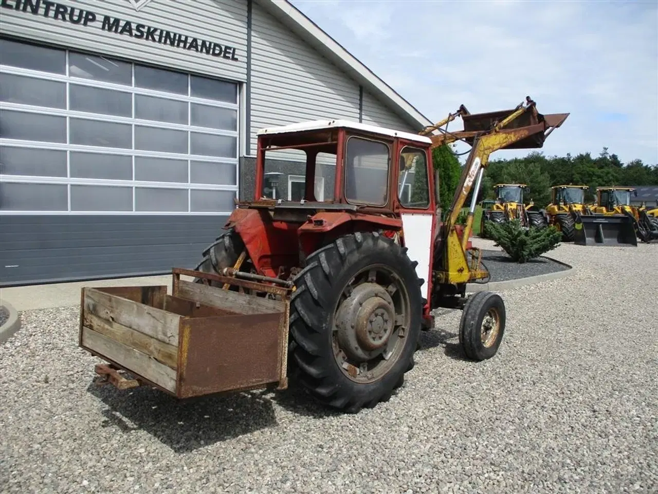 Billede 13 - Massey Ferguson 165 Med Veto 900 fuldhydraulisk læsser med greb