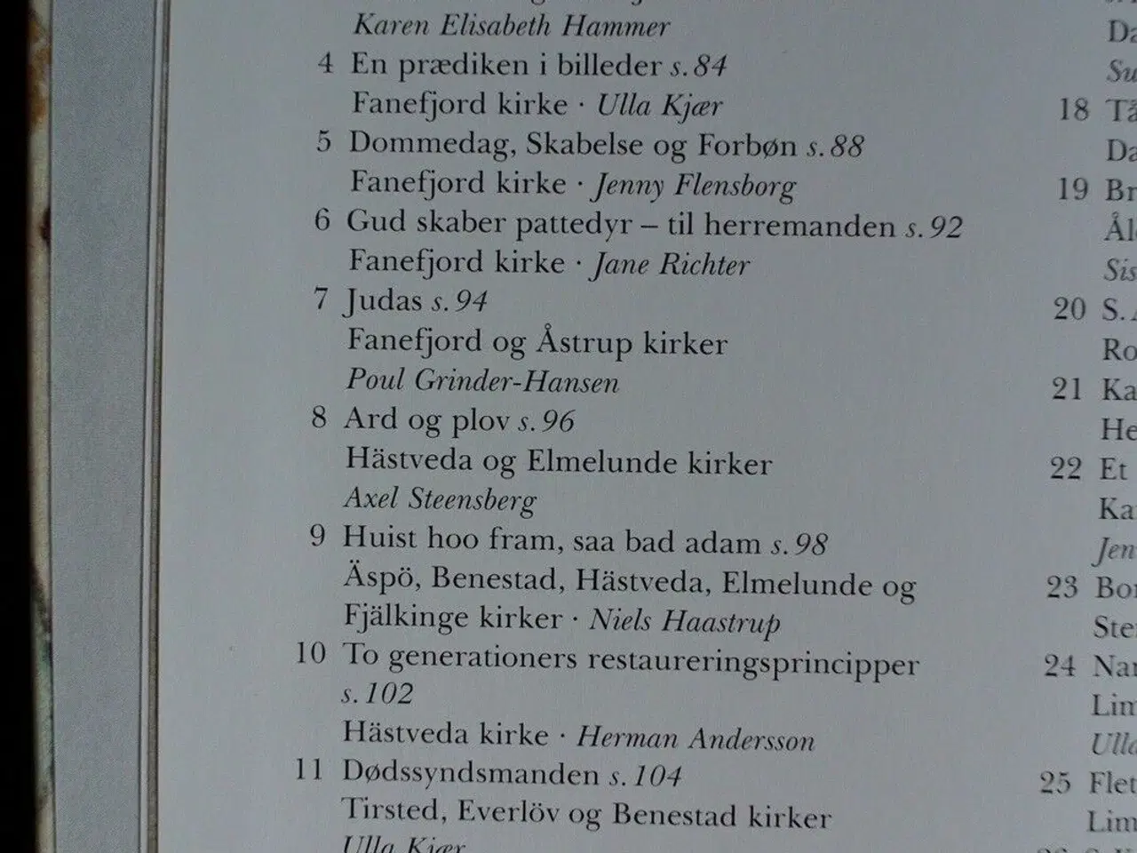 Billede 2 - danske kalkmalerier 1500-1536 - sengotik, red. af 