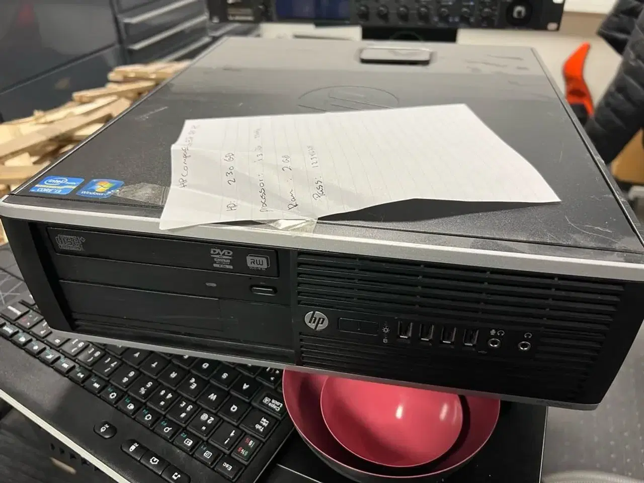 Billede 1 - HP computer med i3