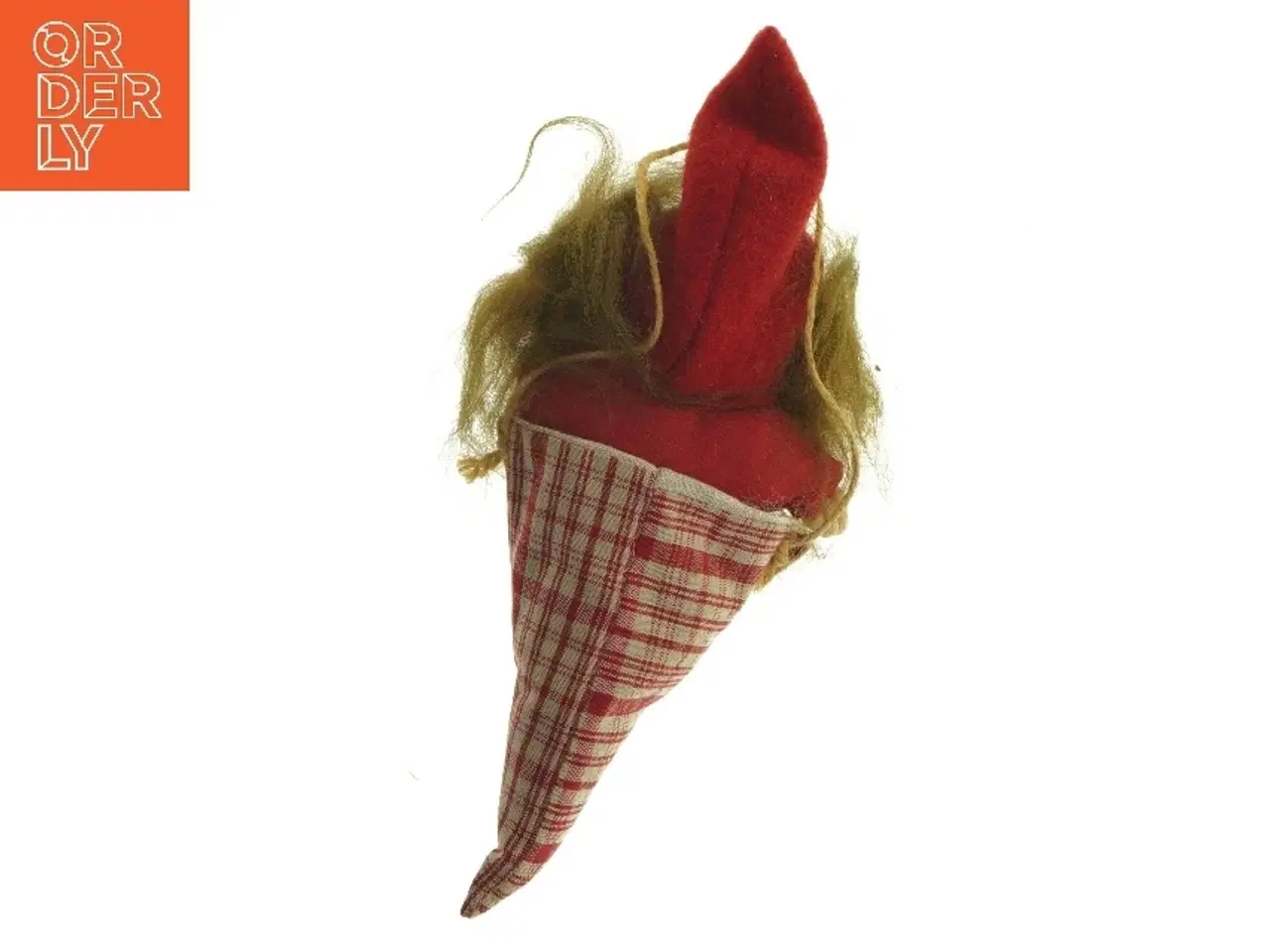 Billede 2 - Juledekoration nissefigur (str. 34,5 cm)