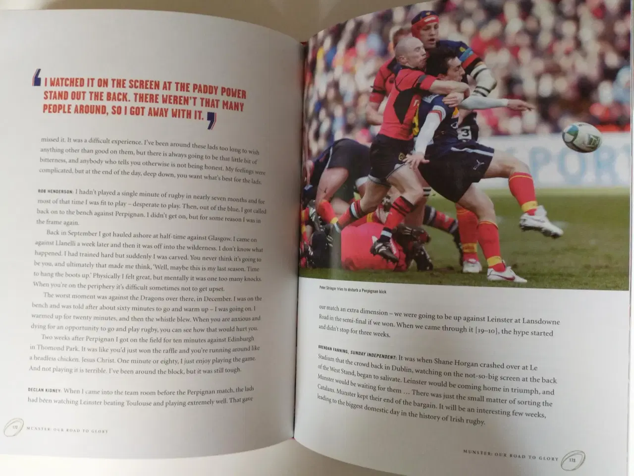 Billede 5 - Munster - Our Road To Glory. Irish Rugby Book  