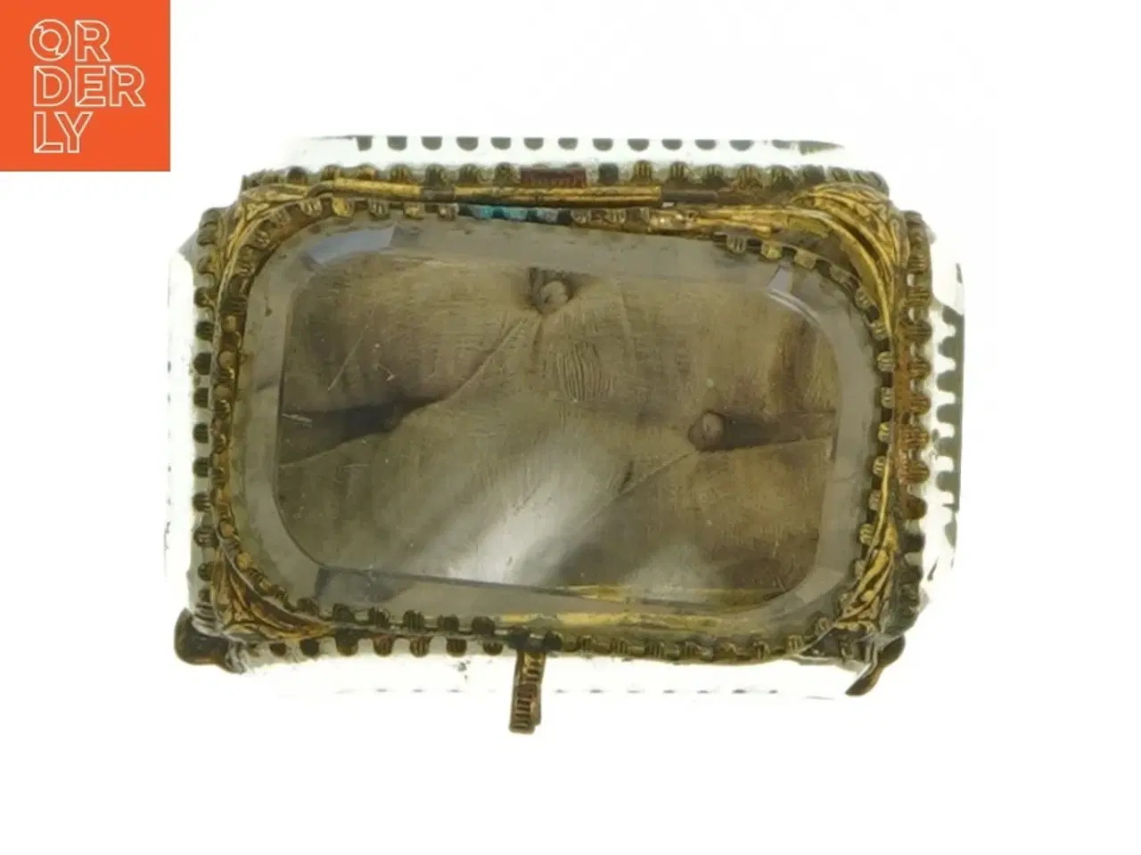 Billede 6 - Antikt fransk smykkeskrin (str. 9x7x4,5cm)