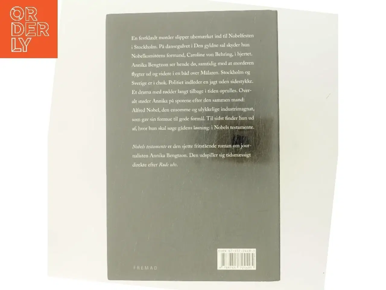Billede 3 - Nobels testamente af Liza Marklund (Bog)
