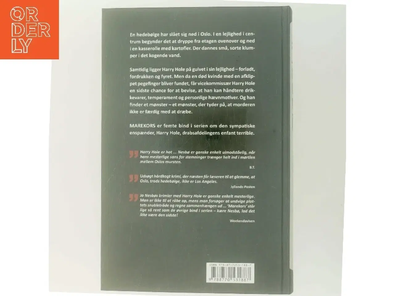 Billede 3 - Marekors af Jo Nesbø (Bog)