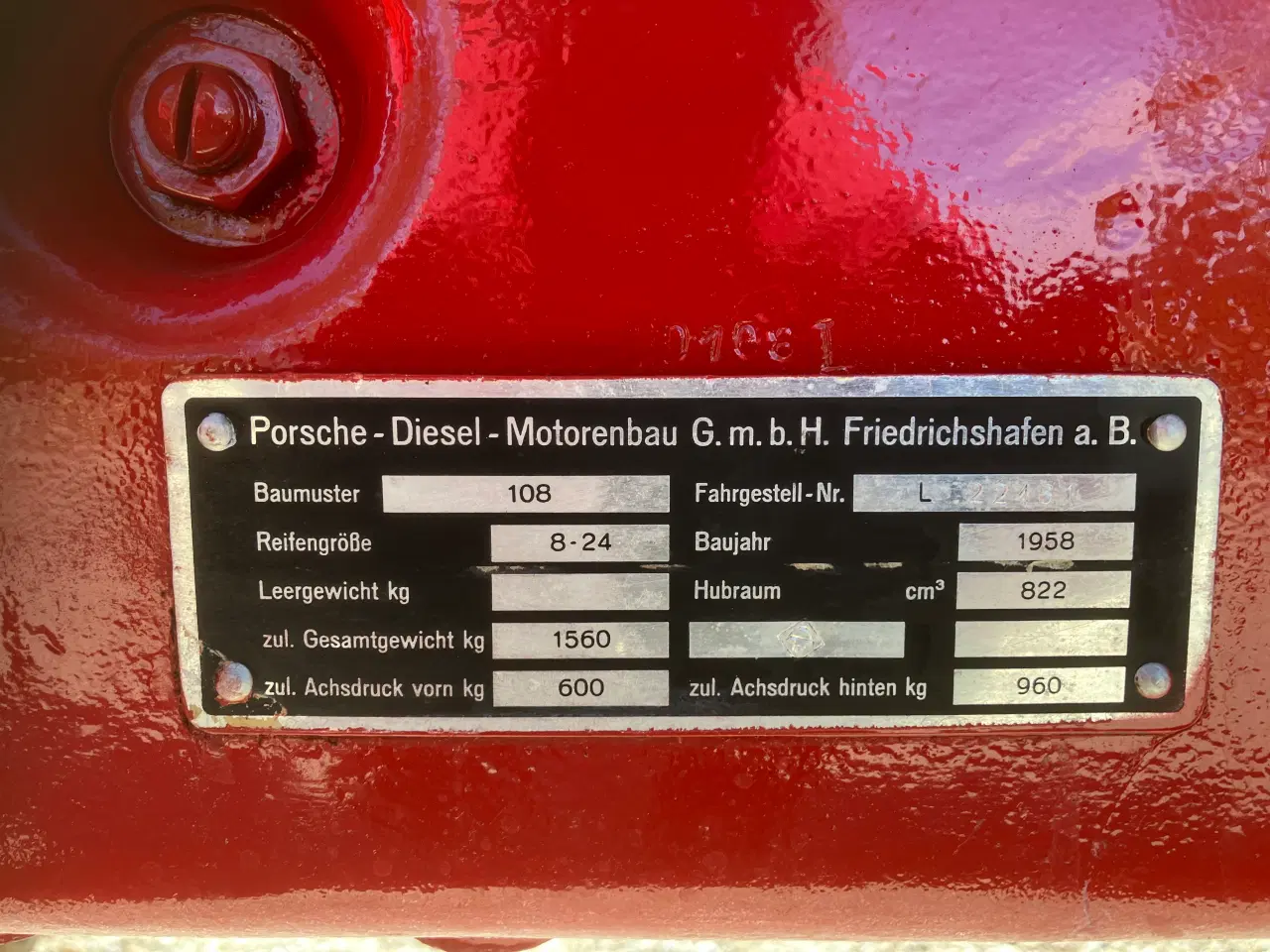 Billede 4 - Porsche Junior Veteran 1958