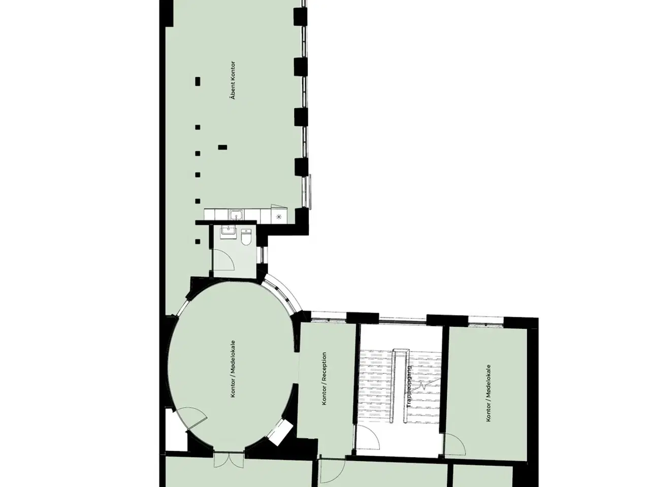 Billede 9 - Flot totalrenoveret kontor – Perfekt beliggenhed!