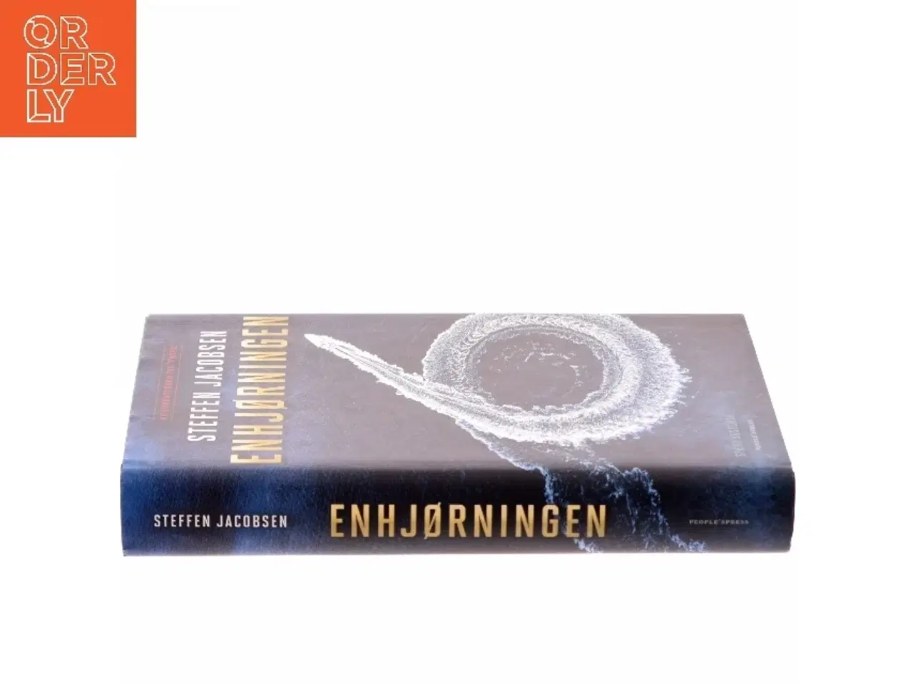 Billede 2 - Enhjørningen : spændingsroman af Steffen Jacobsen (f. 1956) (Bog)