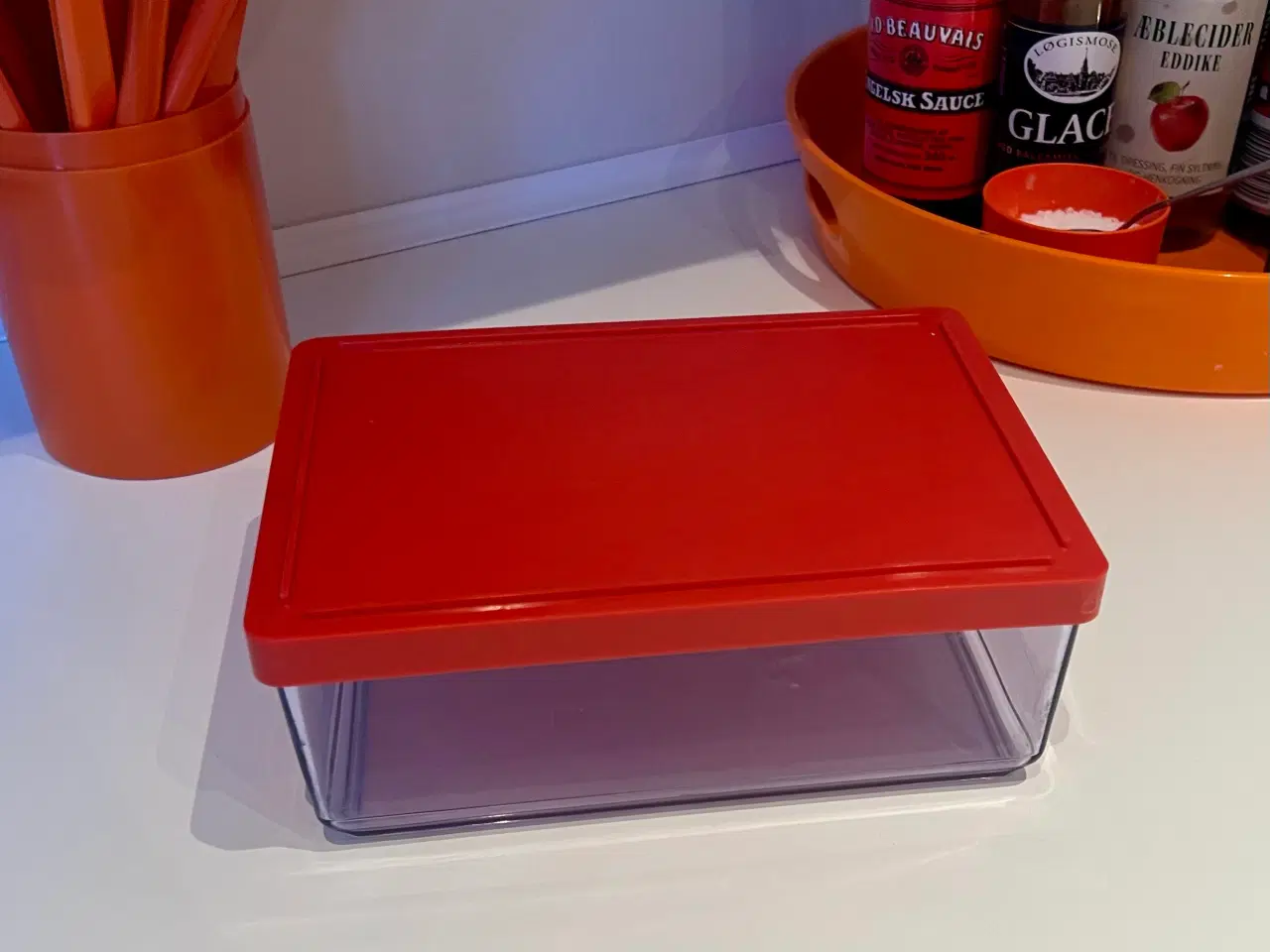 Billede 1 - Retro Erik Kold plast beholder