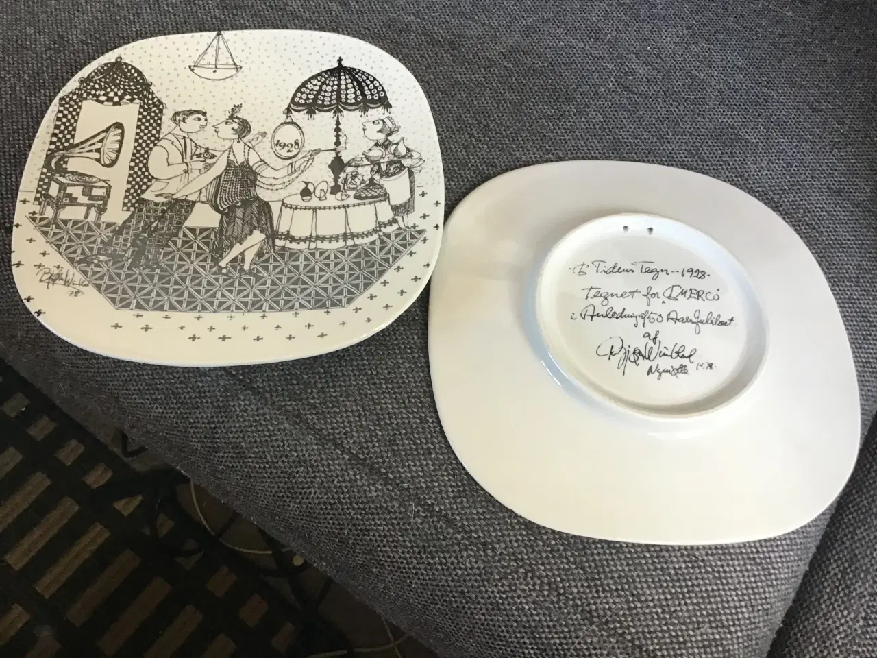 Billede 3 - Bjørn Wiinblad jubilæumsplatter