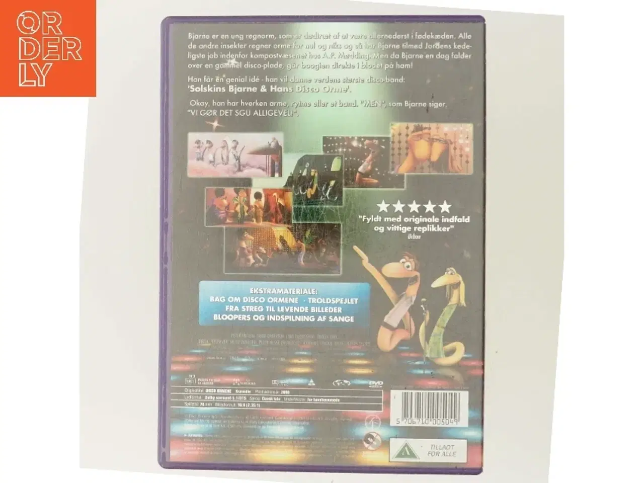 Billede 3 - Disco Ormene med Peter Frdin (DVD)