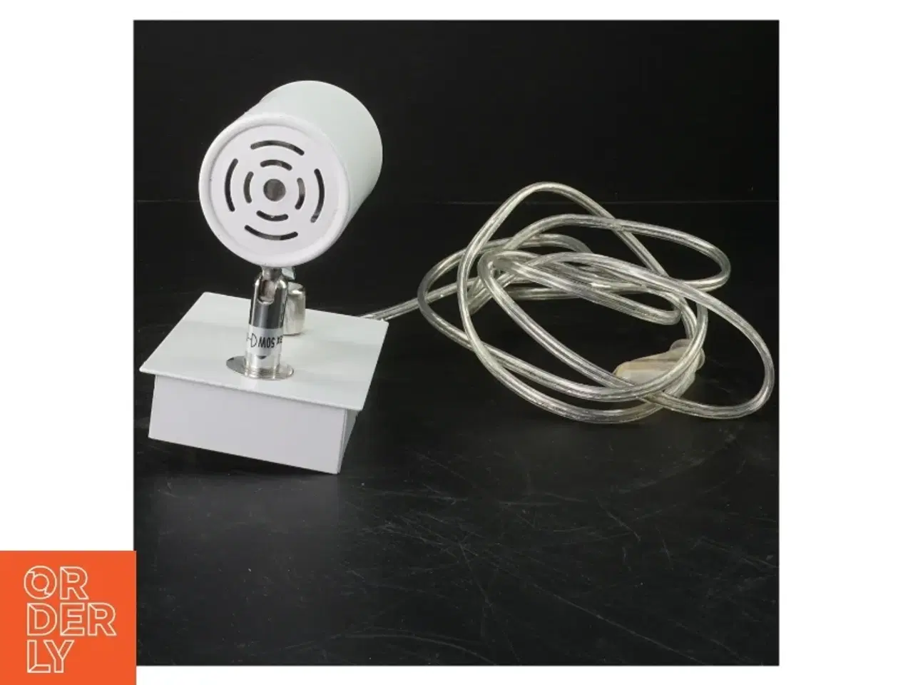 Billede 4 - Spotlampe med ledning fra Mark Sljd (str. 12x11x8 cm)