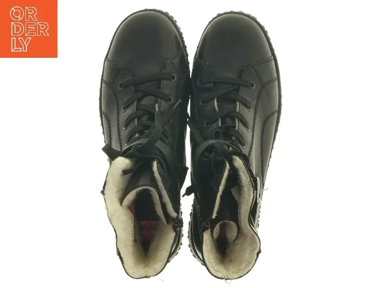 Billede 5 - Sort støvle, størrelse 40 fra Rieker (str. 40 )