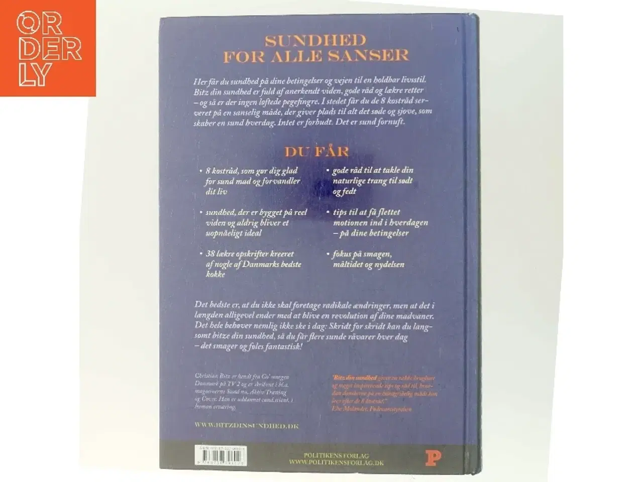 Billede 3 - Bitz din sundhed : fra råd til retter af Christian Bitz (Bog)