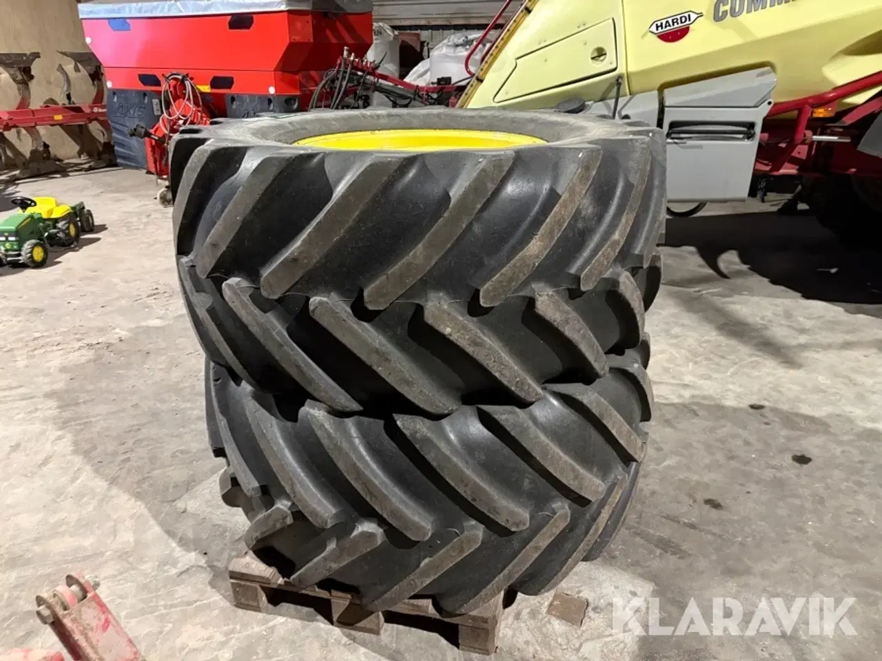 Billede 6 - Traktordæk Michelin Mach X Bib forhjul 2 styk