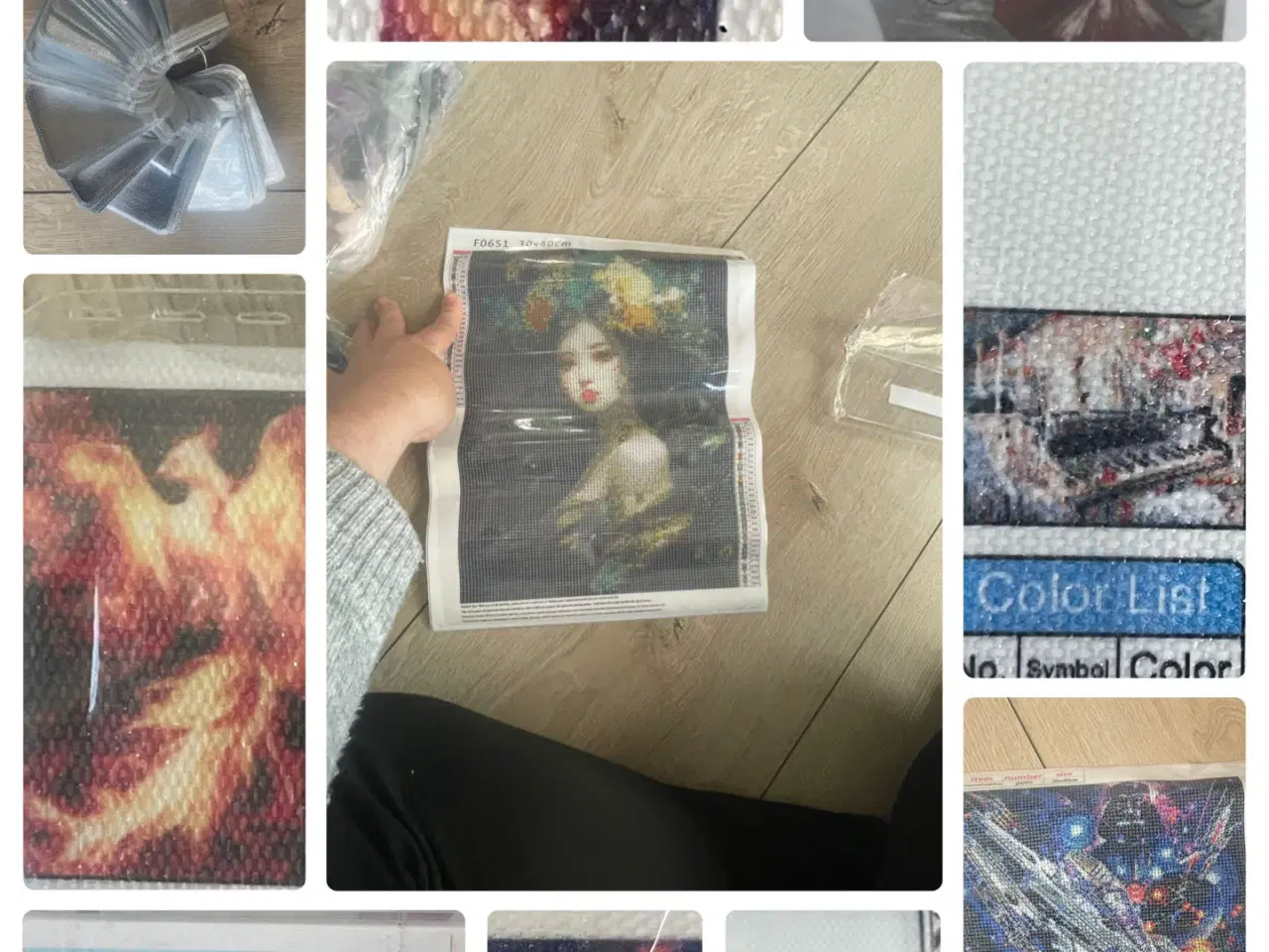 Billede 3 - Diamond painting 