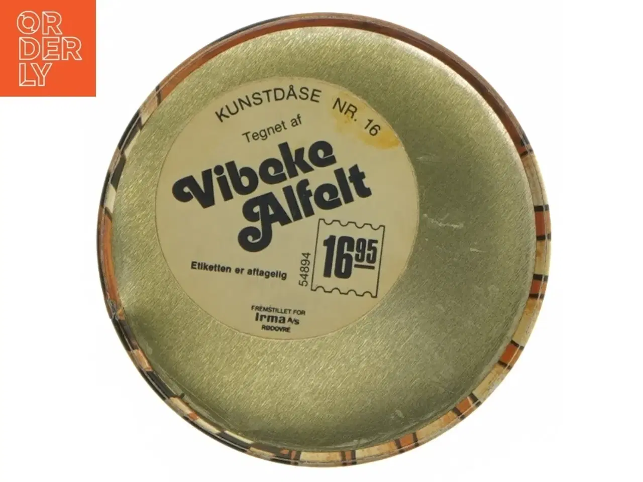 Billede 5 - Kunstdåse (str. Ø. 11,5 cm. længde, 15 cm) fra Irma
