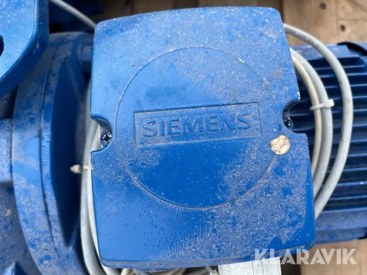 Billede 9 - Lot: Vacuum pumper og centrifugal pumpe Siemens