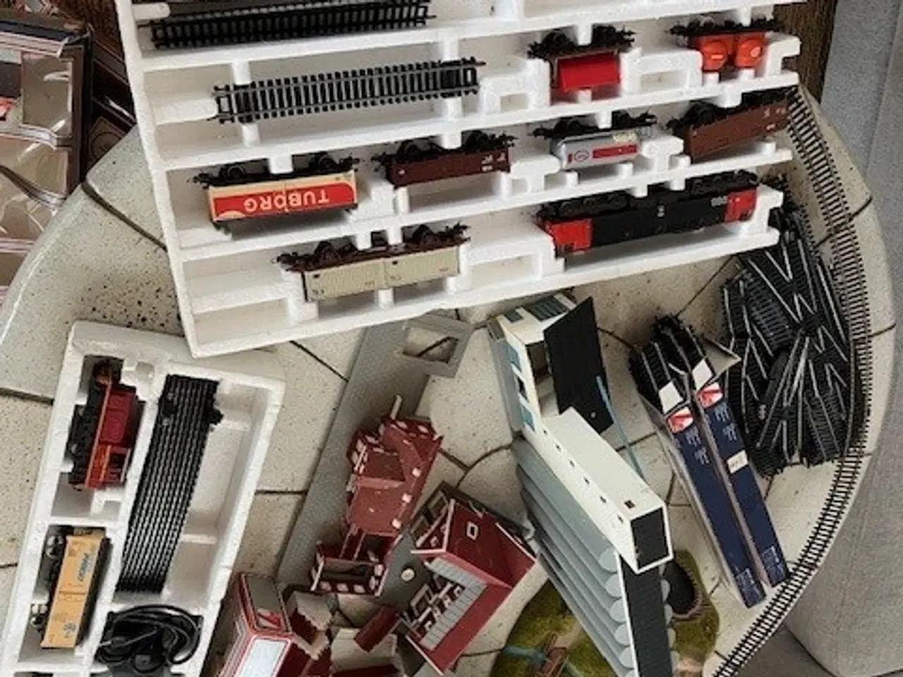 Billede 1 - Lima modeltog med tilbehør