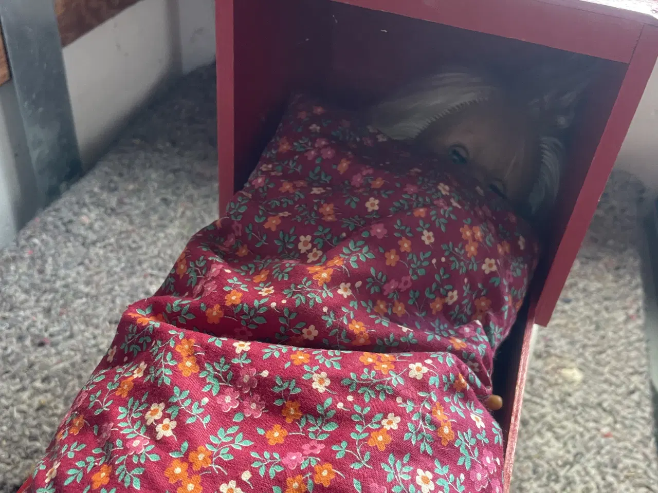 Billede 4 - Ældre træ dukkevogn