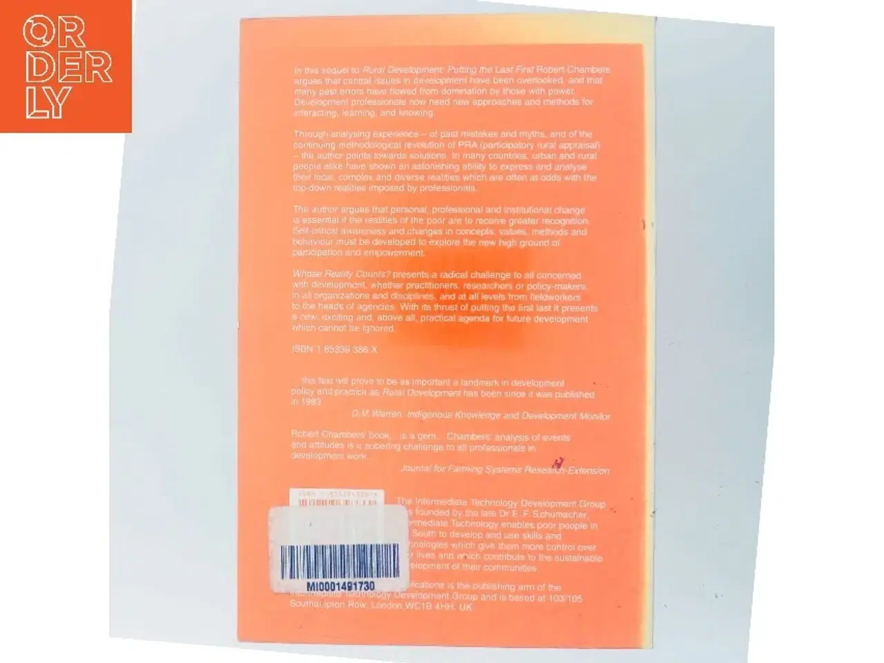 Billede 3 - Whose Reality Counts? af Robert Chambers (Bog)